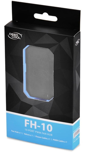 Imagen 8 de 8 de Hub De Ventilador Deepcool Fh-10, 4 Pines