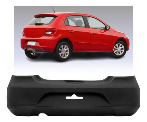 Paragolpe Trasero P/ Volkswagen Gol Trend 2008/2012