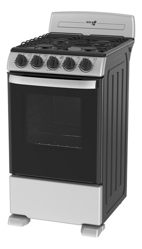Estufa De Piso 50 Cm Plata Mercury Iem Ei5020baps1