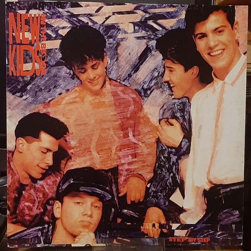 Disco Lp New Kids On The Block Step By Step #6112
