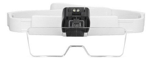 Lupa De Cabeza Recargable Lupa Led Plegable Uniforme Luz