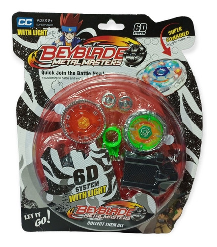 Trompo Beyblade Bey Blade X2 Con Pista Y Lanzador