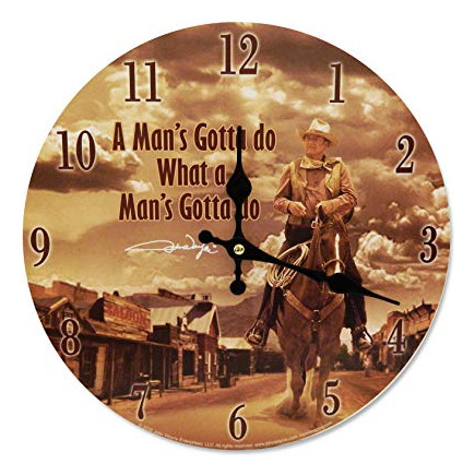 Midsouth Products John Wayne Reloj - John Wayne Man's Gotta 