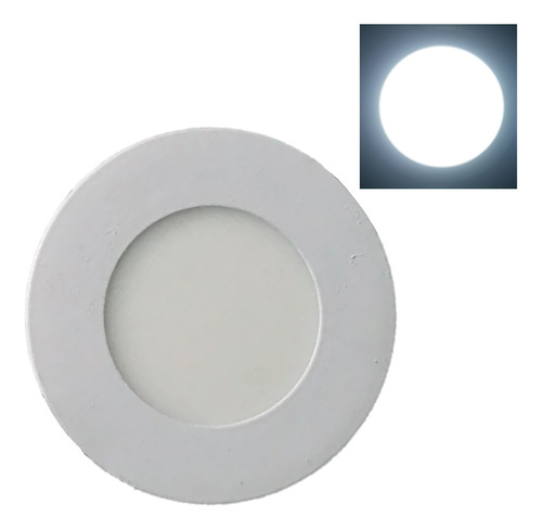 Spot Led 3w Panel Alta Calidad Y Potencia Real Slim Para Plafon Tipo Empotrado Luces Casa Oficina