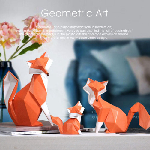 Figuras Geométricas Modernas Estatuas De Animales S
