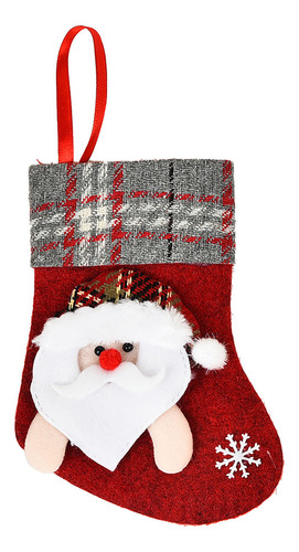 Calcetines Decorativos Navideños, Bolsas De Regalo, Calcetin
