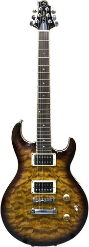 Guitarra Eléctrica Samick Um-3 Os Ultramatic Origin Sunburst