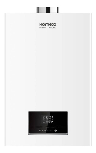 Aquecedor Komeco Ko 26d Prime Glp Wifi 26 Lts Branco