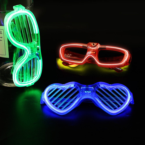 Nuevas Gafas De Sol Luminous Glasses Eyewear En Forma De Cor