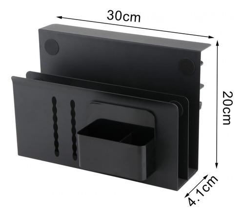 Almacenamiento Lateral De Escritorio Con Soporte Para