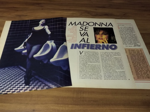 (q335) Madonna * Clippings Revista 3 Pgs * 1991