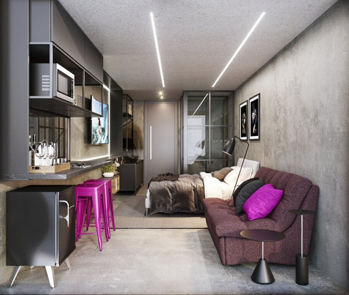 Imagem 4 de 14 de Flat À Venda, 1 Quarto, Jardim Oceania - João Pessoa/pb - 775