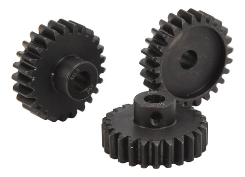 - Engranaje De Piñón De Motor, 3 Piezas, Acero M1.5, 8 Mm,