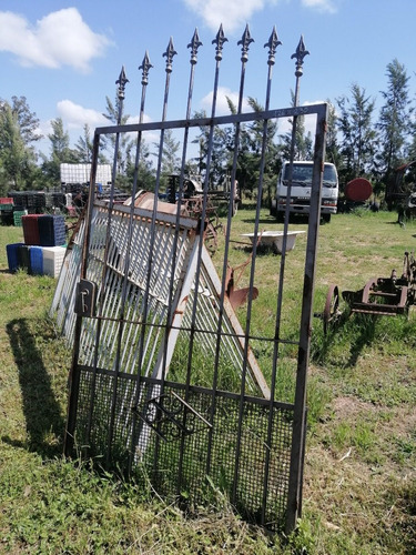 Reja Porton Hierro Forjado Antigua