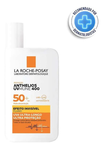 Anthelios Uvmune 400 Fps 60 Efeito Invisível Fluido 50ml