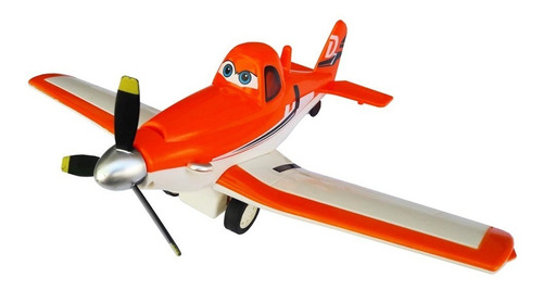 Avião Dusty Crophopper C/ Luz Som E Fricção Planes Disney