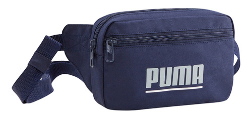 Cangurera Puma Plus Waist Bag Unisex 079614-05 Color Azul marino