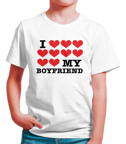 Polo Niño I Love My Boyfriend Ii (d0244 Boleto.store)