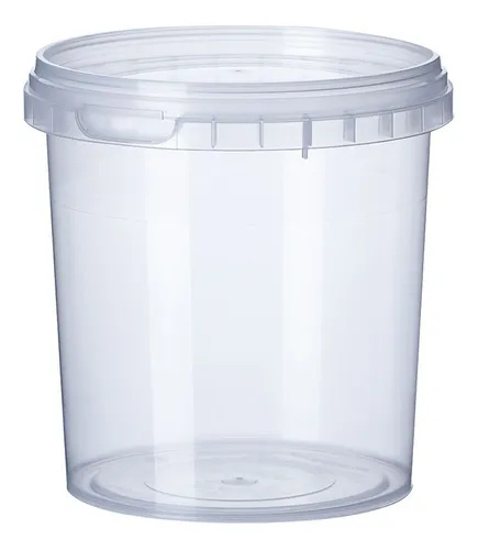 comprar Pote Plástico Redondo Delivery Ifood Com Lacre 220ml 100 Und