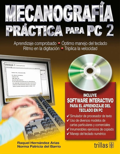 Mecanografía Practica Para Pc2 Incluye Software Trillas