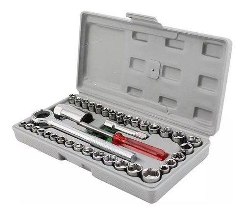 Imagen 3 de 4 de Herramientas Carros Juego De Raches Copas Kit Herramientas