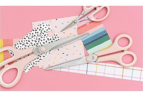 Set De 3 Tijeras Multiuso Ideal Scrapbooking Y Manualidades