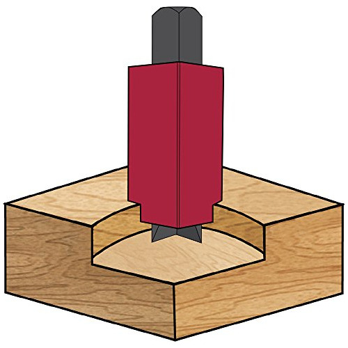 2220 Cornerchisel Muelle Cargado Para Bisagra Cuadriculada X