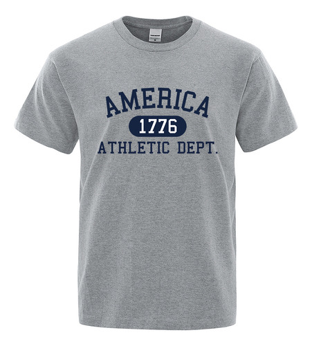 America 1776 Athletic Dept Letter T-shirt (en Inglés)