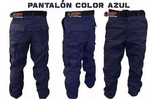 Pantalon Tactico Hombre Militar Comando Policia Gris Militar