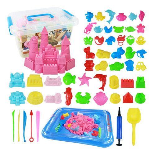 Kit De Arena Para Jugar, Juego De Juguetes De Caja De Arena