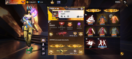 Cuentas De Free Fire
