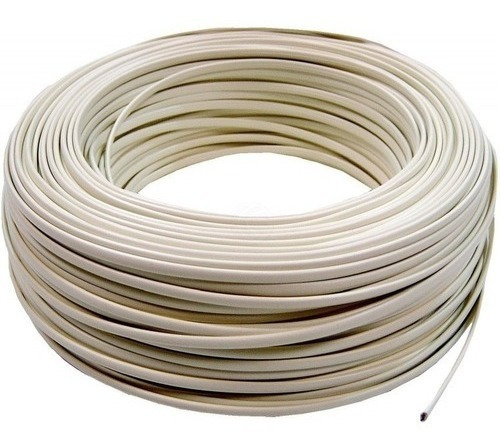 Cable Para Telefono Plano Conector  Rj11  10mts