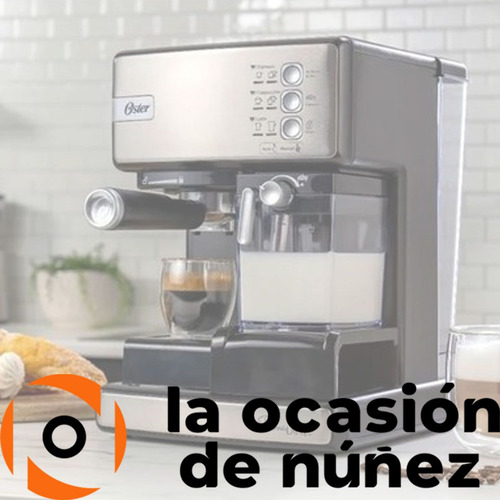 Imagen 5 de 8 de Cafetera Express Oster 6603 Primalatte 15 Bares Apto Capsula