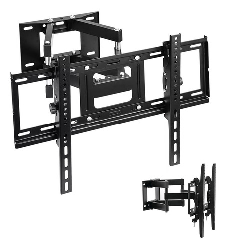 Soporte De Pared Para Tv Y Monitor De 32 A 85 Pulgadas Mountup Color Negro