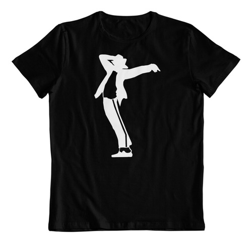 Polera Algodon Estampada Dtf Michael Jackson Bailando Art