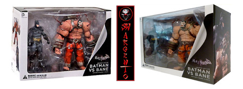 Dc Direct Batman Vs Bane Arkham Asylum Set Swargento!