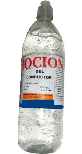 Gel Conductor Neutro 1 Litro Para Parches Y Electrodos