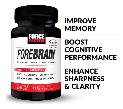 Force Factor Forebrain, 2-pack, Suplemento Cerebral Nootrópi