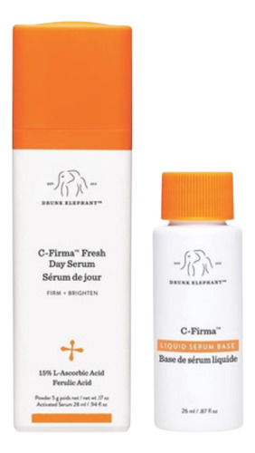 Serum Drunk Elephant C- Fresh Day 15% Ácido L Absorbico Todo Tipo De Piel Día