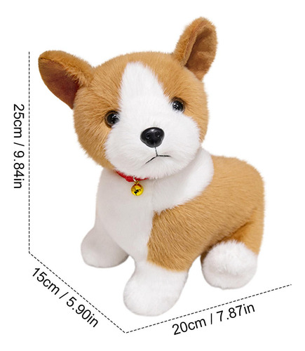 Perro De Peluche Peluche Peluche Lindo Peluche De Suave Anim