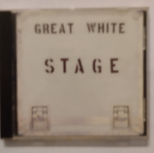 Great White Stage Cd Usa Primera Edición Impecable