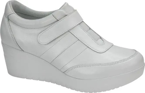 Zapatos Con Plataforma Blancos Enfermera Doctora Etc 1050994
