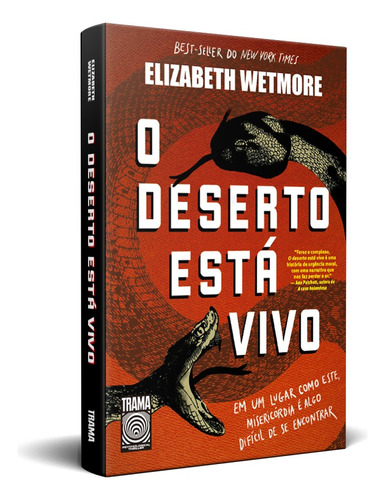 O deserto está vivo, de Wetmore, Elizabeth. Editora Nova Fronteira Participações S/A, capa mole em português, 2022