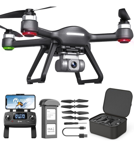 Drone 4k Con Cámara Eis Anti Sacudidas 130 Fov, Gps, Fpv 5 G