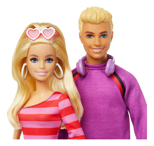 Barbie Muñecos Barbie Y Ken En Patines 65 Aniversario