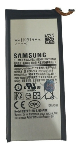 Bateria Samsung J6 A6 2018 J8 Eb-bj800abe (0217)