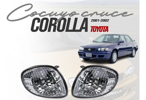 Cocuyo De Cruce Toyota Corolla Pantalla 2001-2002