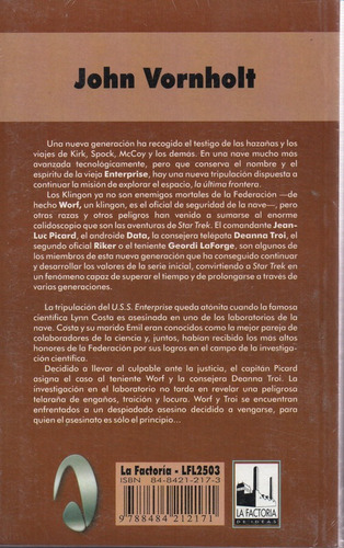 Star Trek La Nueva Generación - Contaminación - La Factoría