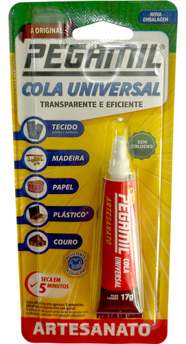 Cola Universal Pegamil Cola Universal De 17g Transparente Id