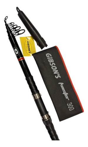 Caña De Pescar Gibson's Twister 3.3m 400g 70lbs F.h. Color Azul Oscuro
